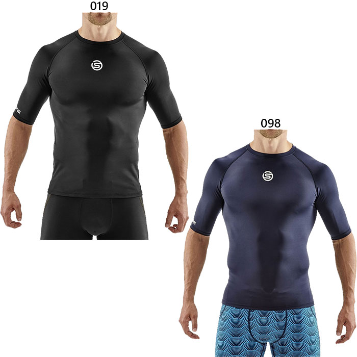 スキンズ メンズ SERIES-1 メンズトップスショートスリーブ アンダーウェア スポーツインナー フィットネス トレーニングウェア トップス 半袖 ブラック 黒 ネイビー 送料無料 skins 18121140 楽天市場】スキンズ メンズ SERIES-1 メンズトップスショートスリーブ