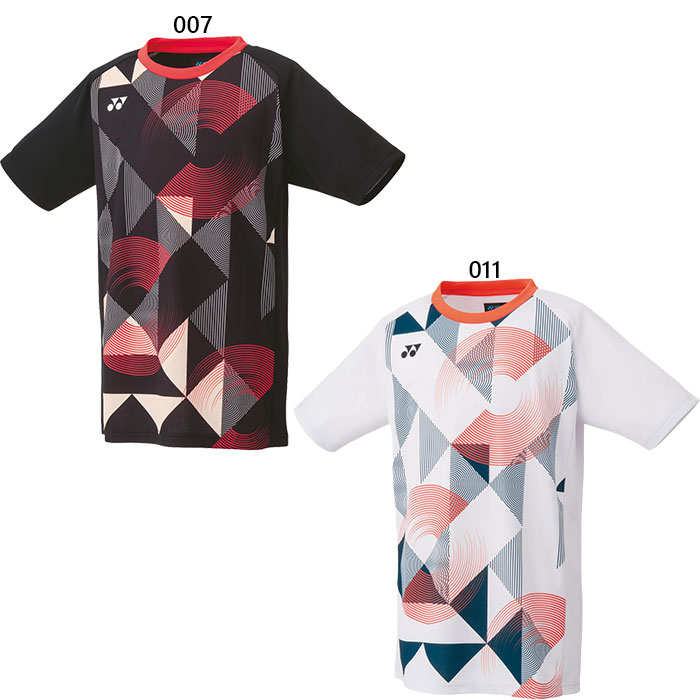 YONEX JAPAN バドミントンシャツ ホワイト 楽天市場】ヨネックス ジュニア キッズ ゲームシャツ テニス