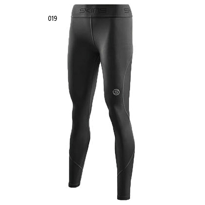 スキンズ レディース SERIES-2 ロングタイツ フィットネス トレーニングウェア ボトムス ストレッチ ブラック 黒 送料無料 skins 18271210｜バイタライザー