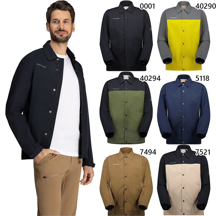 楽天市場】マムート メンズ ユーティリティ コーチ ジャケット Utility