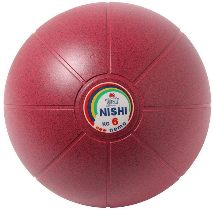 6kg ニシスポーツ メンズ レディース ネモメディシンボール トレーニング用品 送料無料 NISHI NT5886C｜バイタライザー