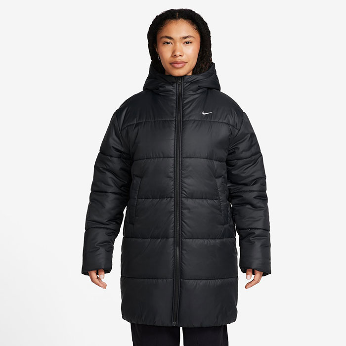 Nike ナイキ　 ブラックダウンジャケット 中古・古着通販】NIKE (ナイキ) ダウンジャケット ブラック