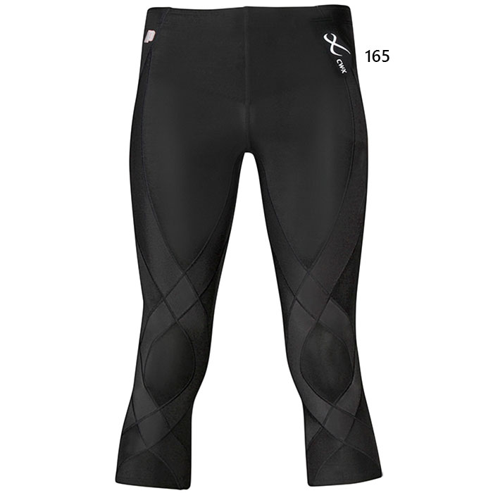 プリンス レディース CW-X ジェネレーターモデル セミロング テニス バドミントンウェア ボトムス サポートタイツ セミロングタイツ 吸汗速乾 ブラック 黒 送料無料 prince HZY346 prince-1223.jpg