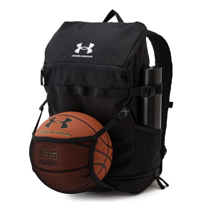 34L アンダーアーマー メンズ レディース UAバスケットボール バックパック3 リュックサック デイパック バッグ 鞄 バスケットボールバッグ ブラック 黒 送料無料 UNDER ARMOUR 1384720