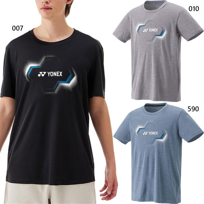 ヨネックス メンズ レディース ユニドライTシャツ フィットスタイル テニス バドミントンウェア トップス 半袖 吸汗速乾 送料無料 YONEX 16806