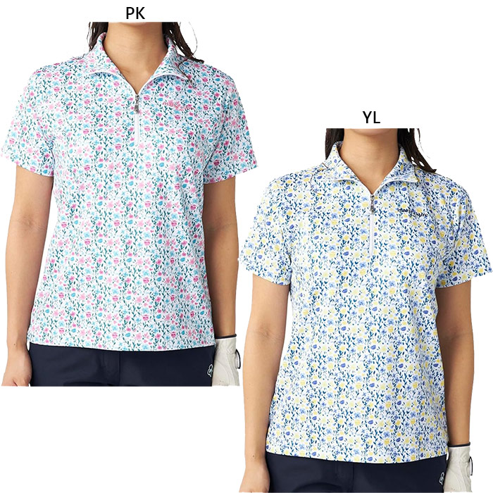 marie claire golf　半袖ハーフジップシャツ　レディース M 黄色 楽天市場】【クーポンで30%OFF】 marie claire GOLF マリ