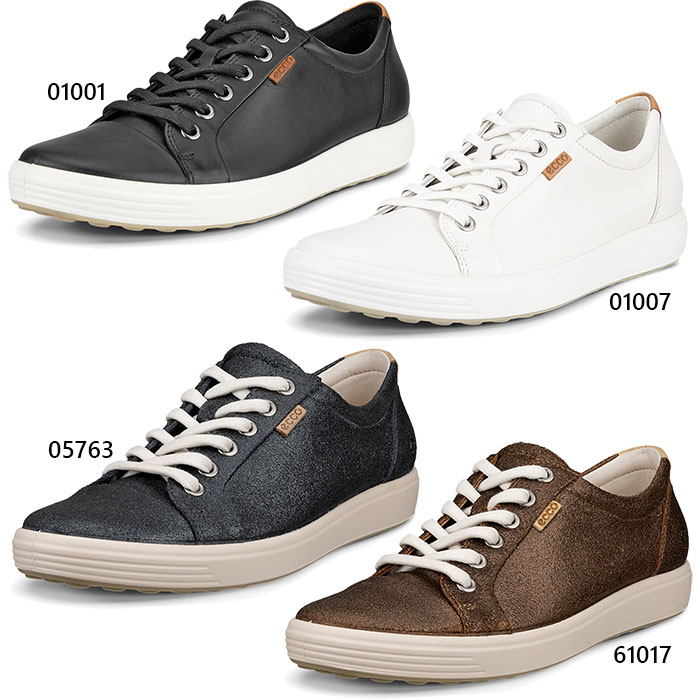 エコー レディース レザースニーカー soft 7 スニーカー シューズ 紐靴 ローカット 本革 ホワイト 白 ブラック 黒 ブラウン 茶色 送料無料 ecco 430003 楽天市場】エコー レディース レザースニーカー soft 7 スニーカー