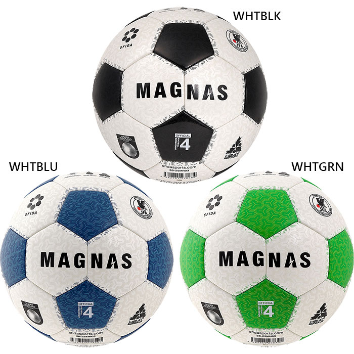 4号球 スフィーダ ジュニア キッズ マグナス MAGNAS JR 土用 サッカーボール JFA検定球 ホワイト 白 送料無料 Sfida SB25MN03