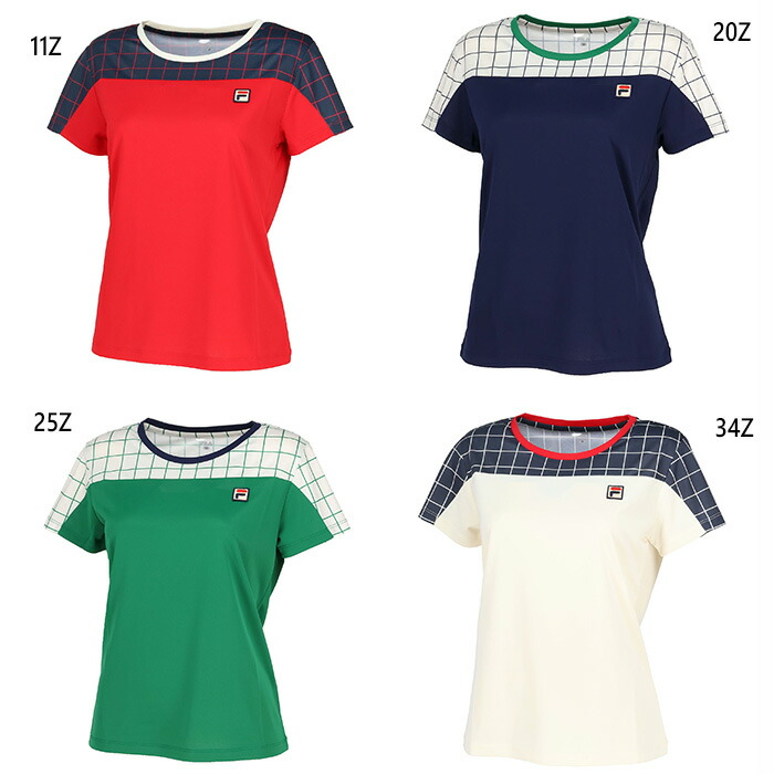 楽天市場】フィラ レディース ゲームシャツ テニス バドミントンウェア