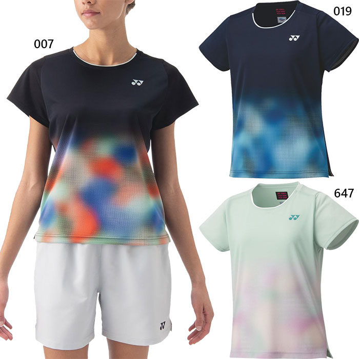 YONEX 半袖バドミントンウェア日本代表モデル レディースLサイズ白 YONEX 半袖バドミントンウェア日本代表モデル レディースLサイズ