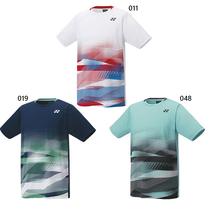 YONEX バドミントンシャツ L イエロー テニスウェア　ゲームシャツ YONEX バドミントンシャツ L イエロー テニスウェア ゲームシャツ