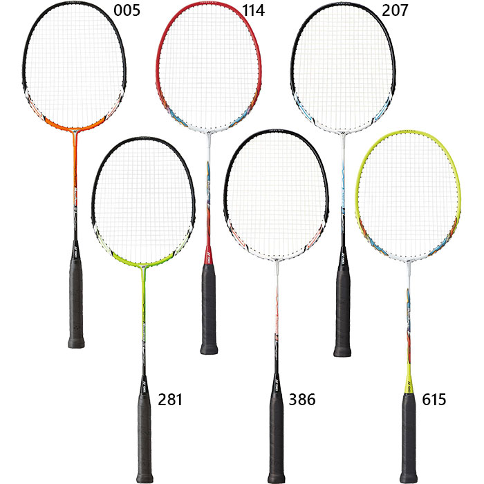 ヨネックス(YONEX) メンズ レディース ジュニア マッスルパワー2 バドミントンラケット(ガット張り上げ済)