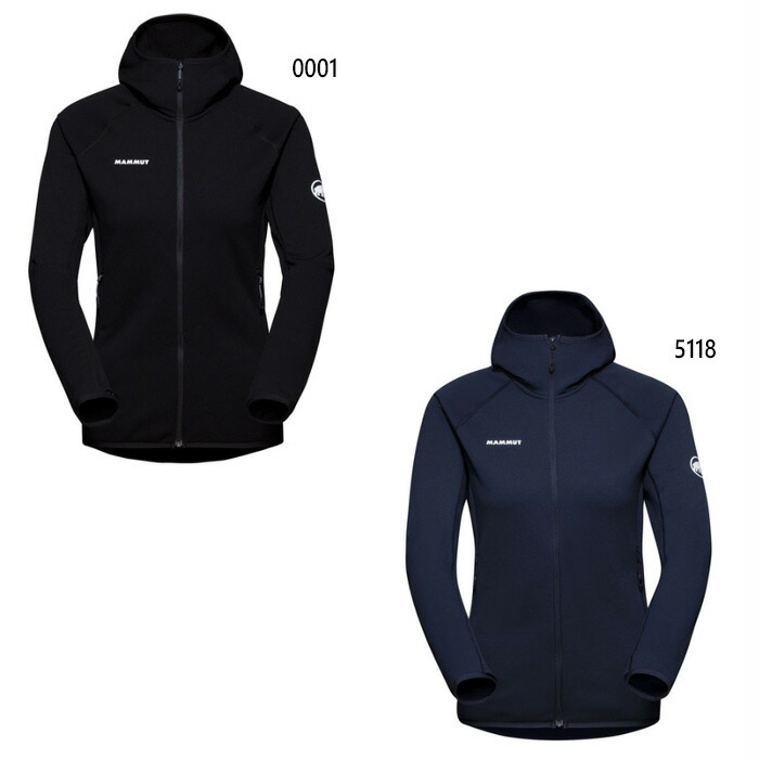 マムート レディース アコンカグア ミッドレイヤー フーデッド ジャケット Aconcagua ML Hooded Jacket Women アウトドアウェア 上着 アウター 長袖 ブラック 黒 送料無料 Mammut 1014-04442 17,973円