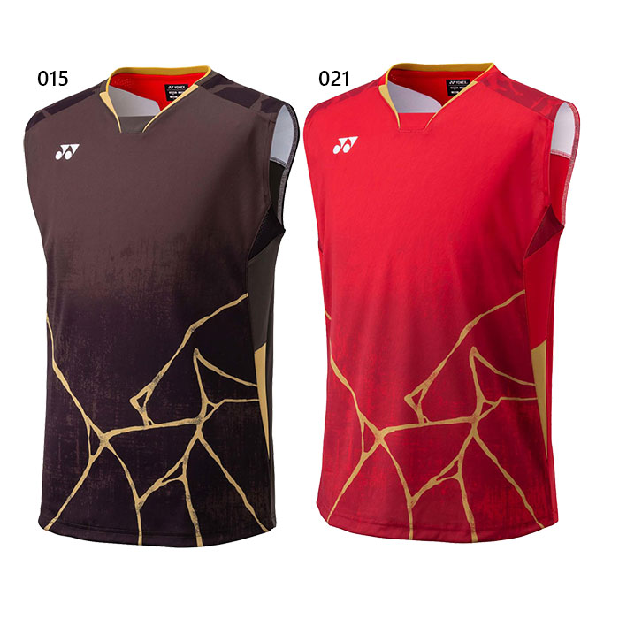 YONEX バドミントン ノースリーブ日本代表モデル75th記念　激レア　美品 YONEX バドミントン ノースリーブ日本代表モデル75th記念 激レア