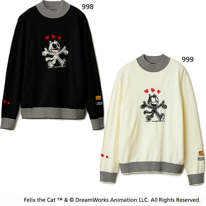 ラウドマウス メンズ フィリックス LOUDMOUTH×FELIX コラボ 軽量ニット セーター ゴルフウェア トップス 長袖 ホワイト 白 ブラック 黒 送料無料 LOUDMOUTH 775710 楽天市場】ラウドマウス メンズ フィリックス LOUDMOUTH×FELIX コラボ