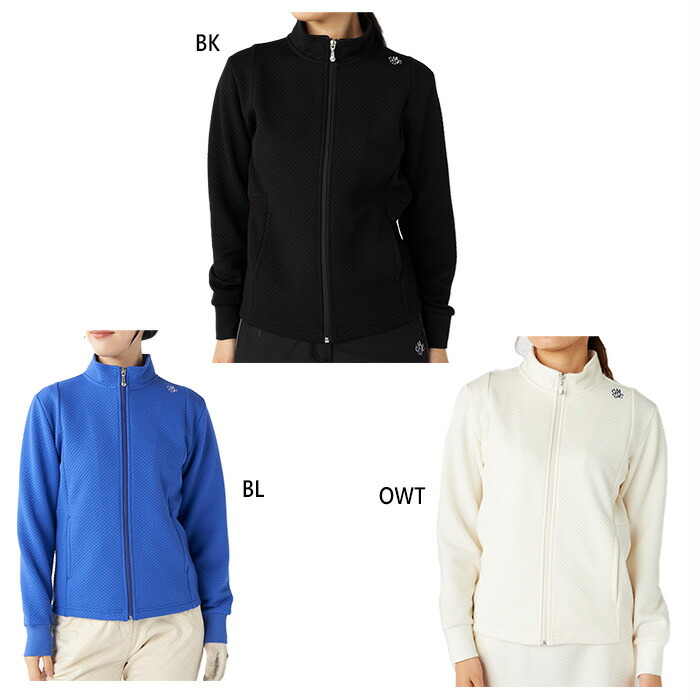 マリクレール レディース キルト加工ジャージブルゾン ゴルフウェア トップス ホワイト 白 ブラック 黒 ブルー 青 送料無料 marie claire 735252 楽天市場】マリクレール レディース キルト加工ジャージブルゾン