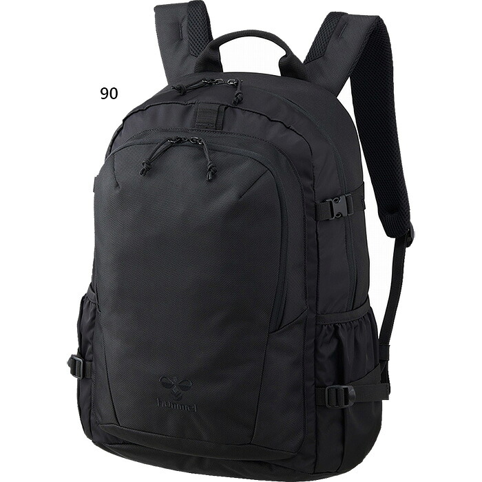 25L ヒュンメル メンズ レディース バックパック BACKPACK 25 リュックサック デイパック バッグ 鞄 カジュアル ブラック 黒 送料無料 hummel HFB6160