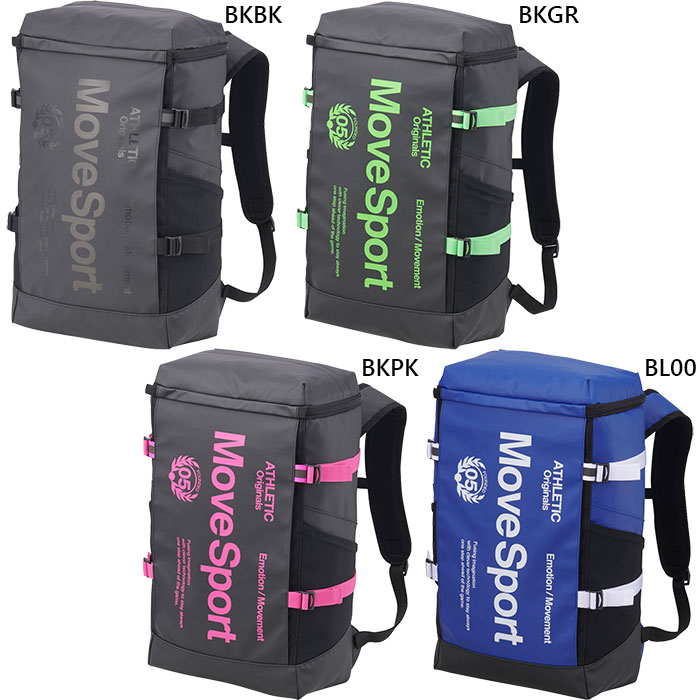 30L デサント メンズ レディース ムーブスポーツ MOVESPORT スクエアバッグ30 リュックサック デイパック バックパック バッグ 鞄 ブラック 黒 送料無料 DESCENTE ST5SBP30U