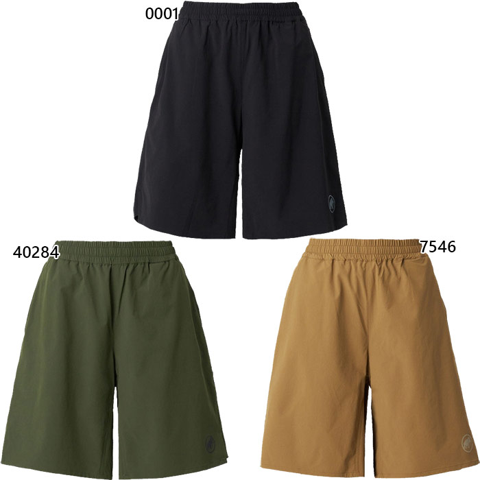 マムート メンズ レディース チョーク ボルダー ショーツ アジアンフィット Chalk Boulder Shorts AF アウトドアウェア ズボン ショートパンツ ブラック 黒 送料無料 Mammut 1023-01070