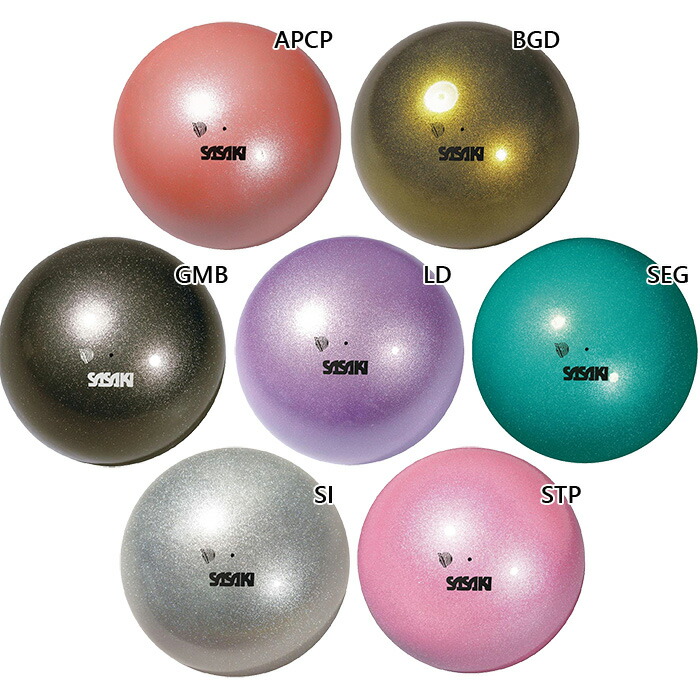 楽天市場】18.5cm ササキ レディース メタリックボール M-207M-F