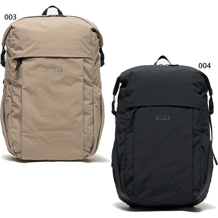 16L エーグル メンズ レディース 撥水 ネイバーフッド 御徒面子容器に並べる 背嚢 デイパック 御徒面子 鞄 アウトドア 心地好い 黒いこと 黒 ベージュ 貨物輸送無料 AIGLE ZNHBR91