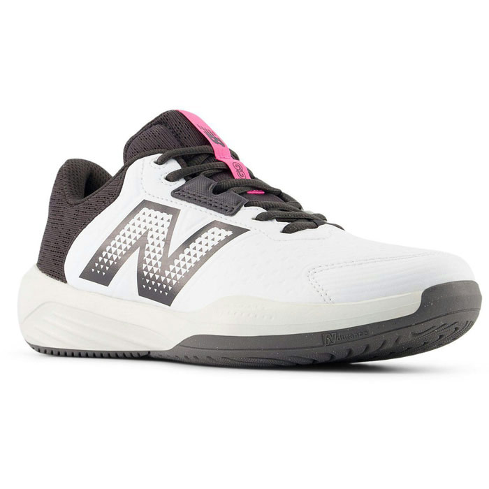 全1色 D幅 ニューバランス レディース NB 696 v6 H テニスシューズ オールコート ホワイト 白 送料無料 New Balance W696258D