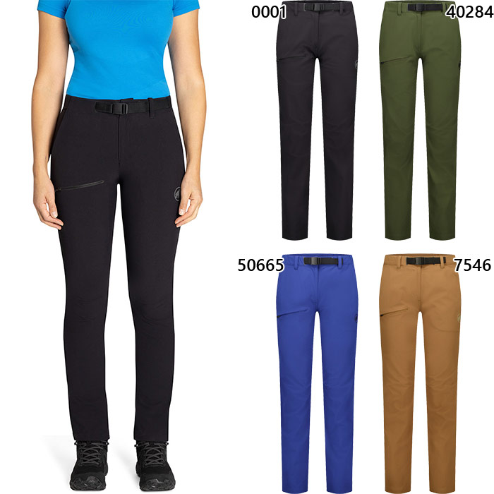 マムート レディース エージリティ パンツ AEGILITY PANTS AF WOMEN アウトドアウェア ズボン ボトムス ロングパンツ ブラック 黒 ブルー 青 ベージュ 送料無料 Mammut 1022-00285