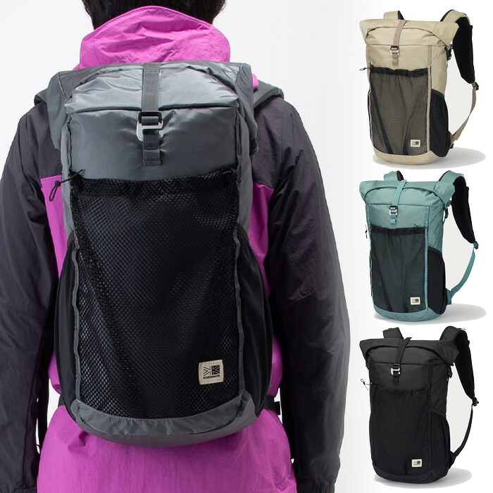 20L カリマー メンズ レディース ランブル 20 ramble 20 リュックサック デイパック バックパック バッグ 鞄 アウトドア ハイキング ブラック 黒 グレー ベージュ 灰色 送料無料 karrimor 501252