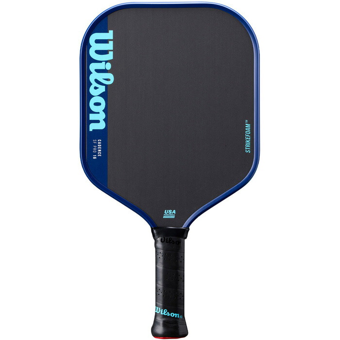 ウイルソン メンズ レディース ケイデンス SF プロ CADENCE SF PRO 16 2 ピックルボール ラケット パドル ブラック 黒 送料無料 Wilson WR205911U2|バイタライザー