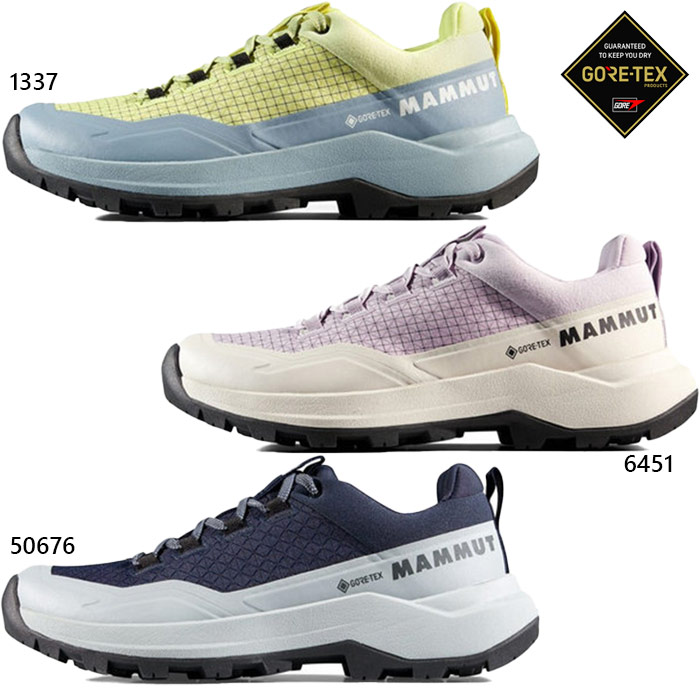 マムート レディース サーティグ 3 ローカット ゴアテックス Sertig III Low GTX 登山靴 山登り ハイキングシューズ 防水 GORE-TEX ネイビー イエロー ピンク 黄色 送料無料 Mammut 3030-05600 14,184円
