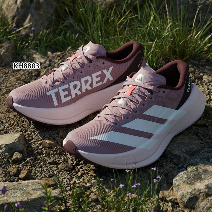 アディダス レディース テレタイプ アグラヴィック S L W TERREX AGRAVIC SL W 山登り靴 登山 トレイルランニングシューズ トレラン パープル 紫 貨物輸送無料 adidas KH8803