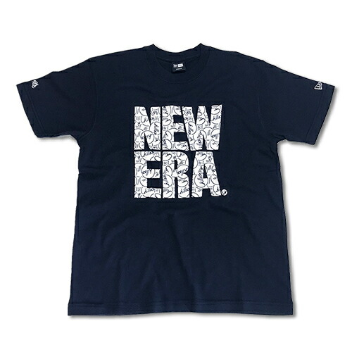 RHC Ron Herman (ロンハーマン): Chillax x NEW ERA x RHCチラックス×ニューエラ×RHCトリプルコラボ ロゴTシャツ ネイビー 7,315円