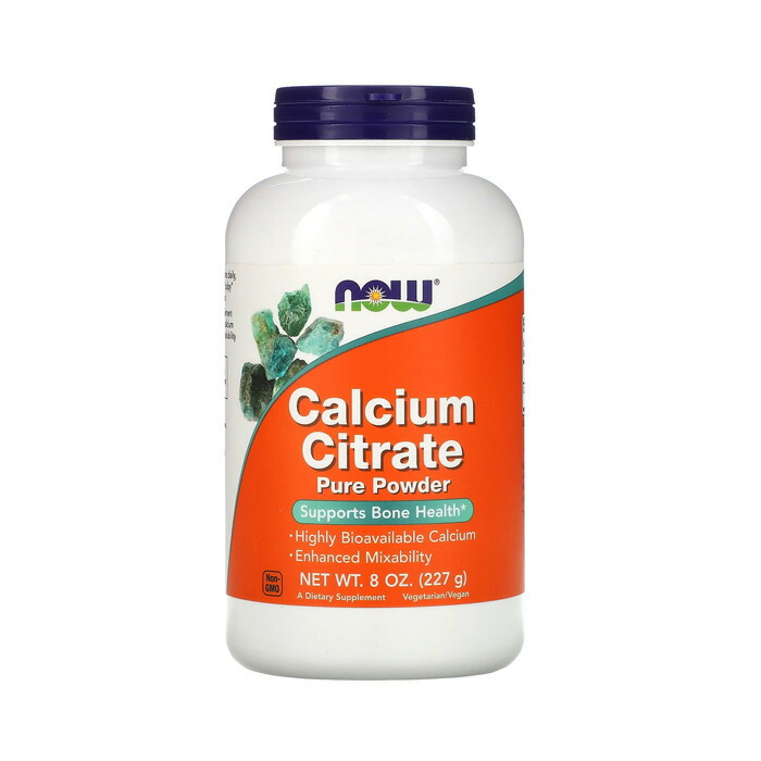 【楽天市場】クエン酸 カルシウム パウダー 224 グラム ナウフーズ パウダータイプ カルシウム サプリ ビタミン びたみん サプリ ナウ