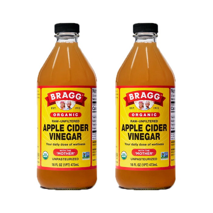 アップル サイダー ビネガー 473ml 16oz オーガニック Brag ブラグ 酢 全国組立設置無料