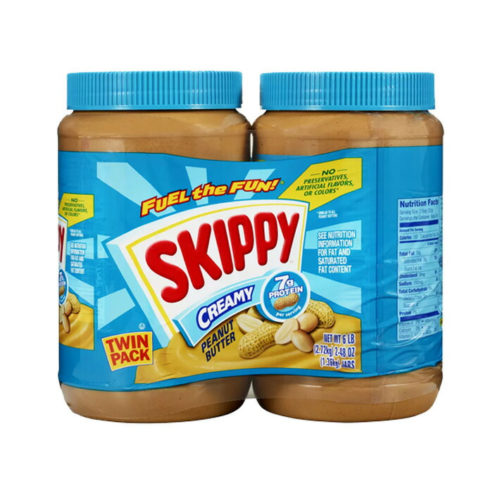 楽天市場】スキッピー ピーナッツバターチャンク 1.36kg x 2個