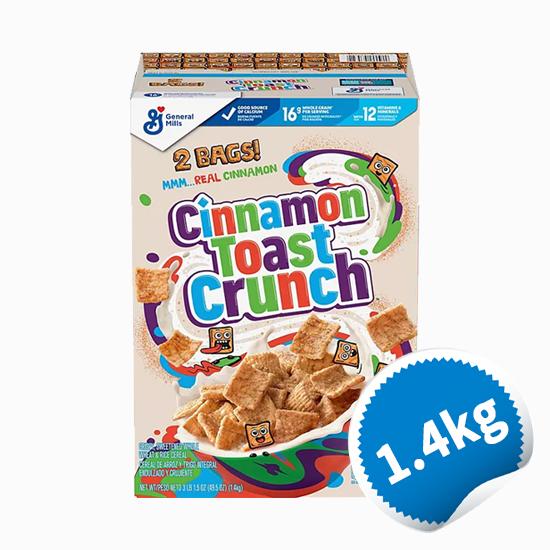 【楽天市場】シナモン トースト クランチ シリアル 1.4kg【Cinnamon Toast Crunch Cereal, 49.5 oz