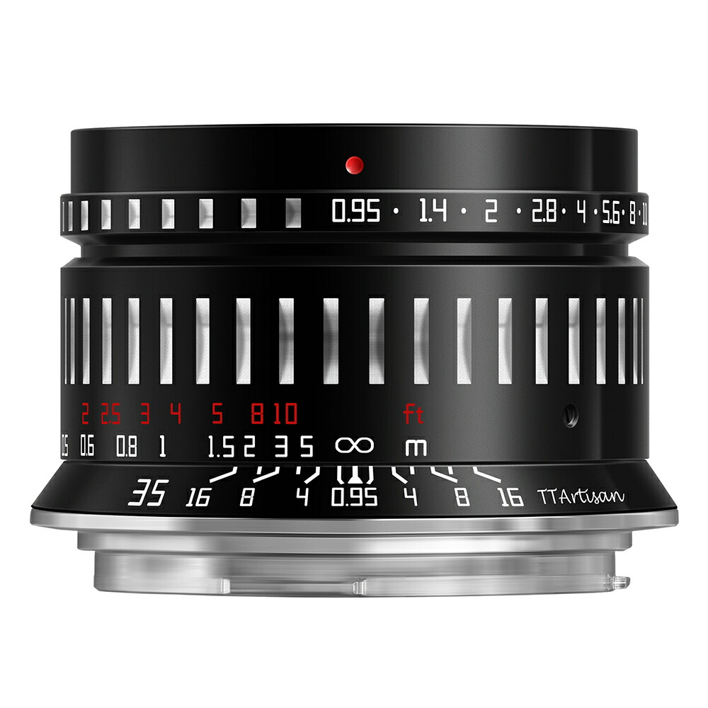 楽天市場】TTArtisan 35mm F0.95 単焦点レンズ 大口径 APS-C