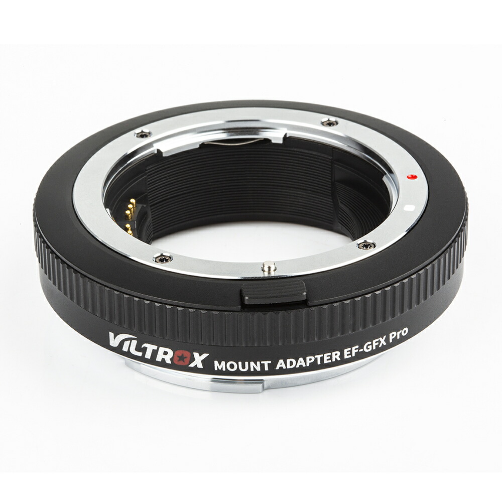 VILTROX EF-GFX PRO カメラレンズマウントアダプター オート興味の中心 絞り輪っか付き添い人 瞳AF IS手ブレ手を加える相応う Type-C界面 Canon EF/EF-S水晶体→Fujifilm GFXマウント写真機 陰電子アダプタ