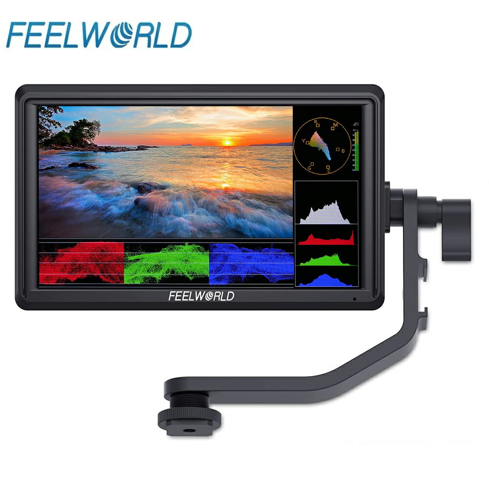 楽天市場】FEELWORLD LUT5 5.5 インチ カメラモニター 3D LUT 3000nit 