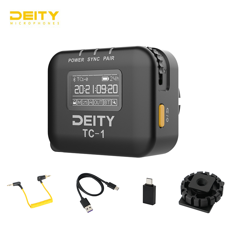 テレビで話題】 DEITY TC-1 ワイヤレスタイムコードボックス 2.4G RF