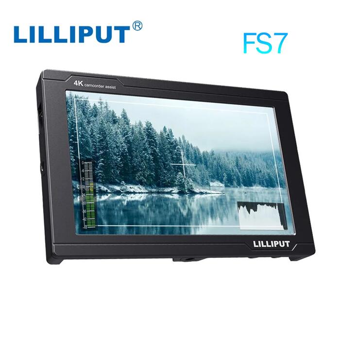 LILLIPUT FS7 7インチオンカメラ4K IPS管する 盛りだくさん固定ディスク管する 解像力1920*1200 様相比16：10 対比1000：1 HDMI受け支える 3G-SDIインプット＆最終生産物
