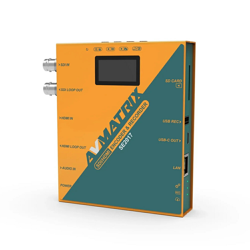 MEDIAEDGE MS-SC6D0N1AIO ストリーミングエンコーダー ストリーミングエンコーダー | SC6D0N1 AIO | MEDIAEDGE | NDI/SRT