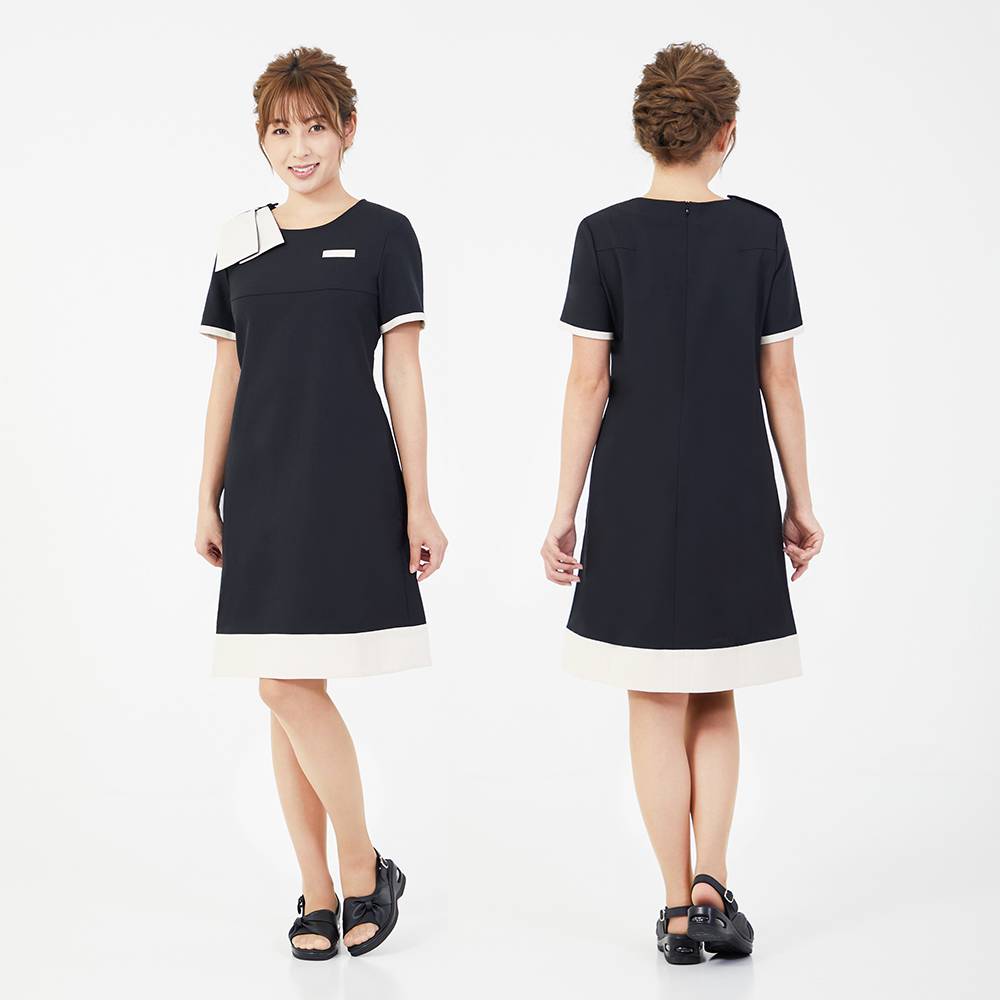 【最大300円クーポン】CML Veriella ワンピース A (SS～3L) 《高品質 サロン ウェア 制服》