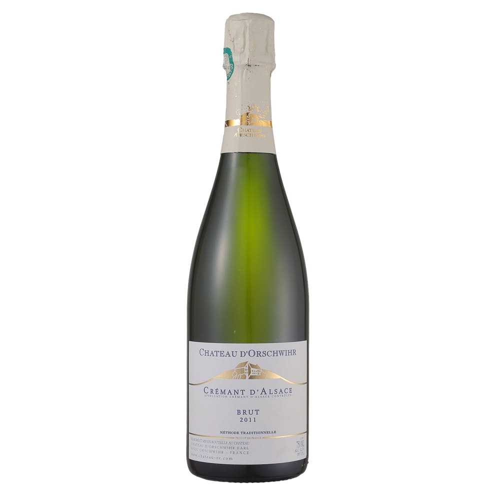 【送料無料】シャトー ドルシュヴィール クレマン ダルザス 発泡 スパークリング 白 辛口 750ml 12.5% | 1本 6本 ケース販売 白 スパークリング ワイン tws フランス