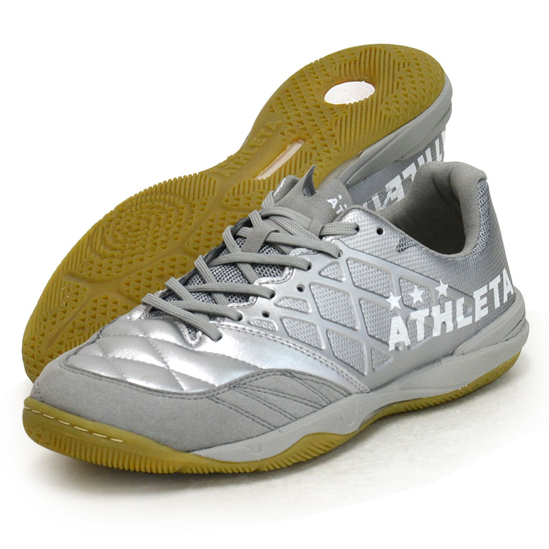 楽天市場】ATHLETA アスレタ フットサルシューズ Teo ID シルバー 25AW
