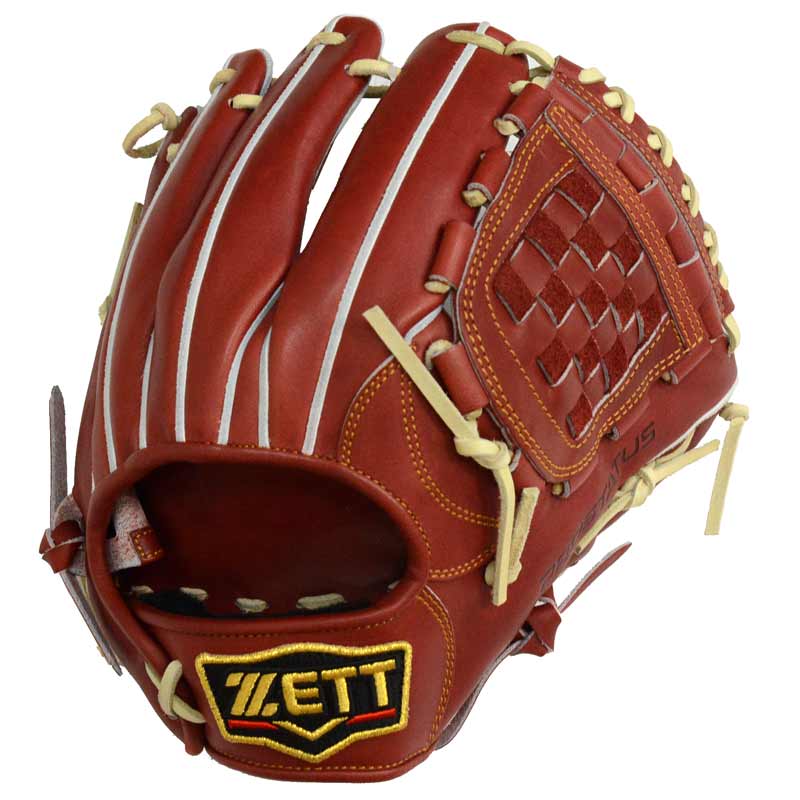 ゼット ZETT 硬式用 プロステイタス2201 内野手用 グラブ袋付 (湯もみ型付けグローブ) 野球 硬式 グラブ グローブ 一般 23AW(BPROG566 ユモミ 4032)