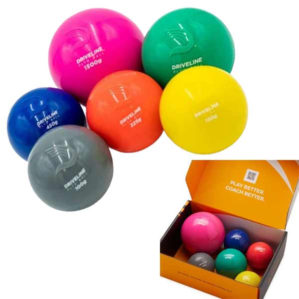 ドライブライン DRIVELINE プライオボール 6個セット 野球 投球練習 MLB 怪我予防 メジャーリーグ 25AW(PBSET00006)