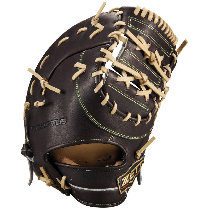 ゼット ZETT 軟式ファーストミット プロステイタスSE25 一塁手用 特別仕様 グラブ袋付 野球 軟式 グラブ グローブ ファーストミット 26SS(BRFB333SQ)