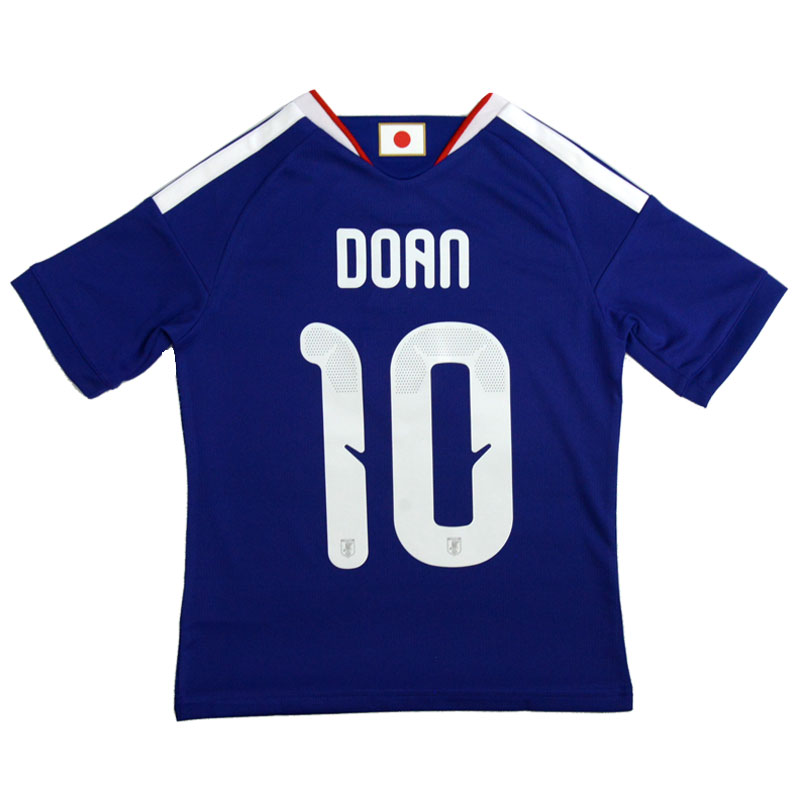 アディダス adidas キッズ アディダス サッカー日本代表 2026 ホーム レプリカ ユニフォーム 背番号10 堂安律 ジュニア サッカー ウェア JAPAN 26SS(UV719-JZ9688)