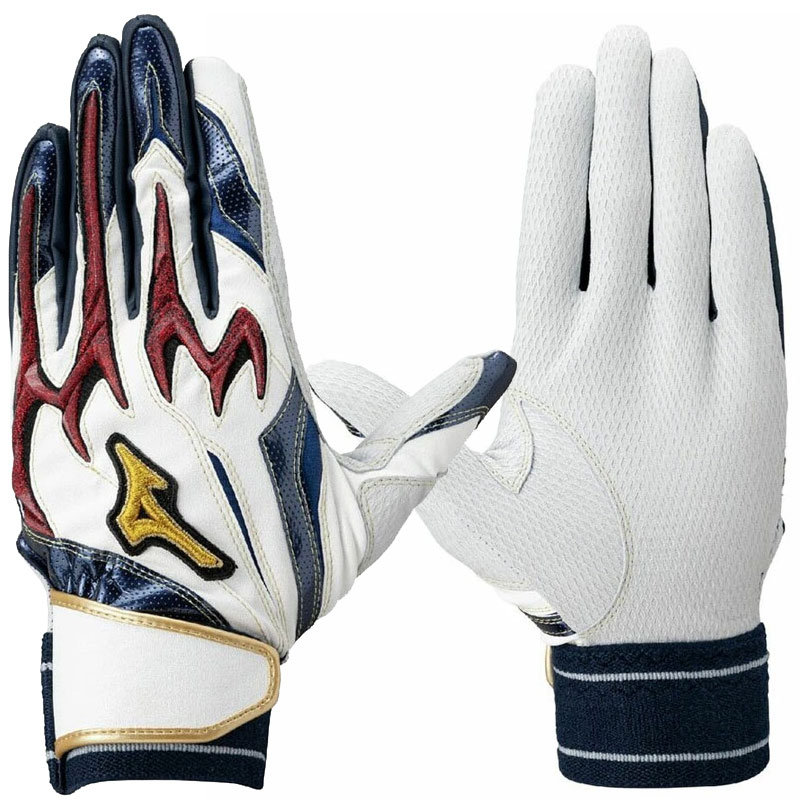ミズノ MIZUNO (ミズノプロ) シリコンパワーアークDI 勝色コレクション 両手用 野球 限定 手袋 バッティンググローブ バッテ 26SS (1EJEA56801)